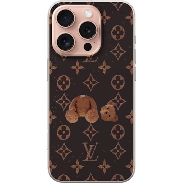 Apple iPhone 16 Pro Gennemsigtig cover LV Teddy Dead