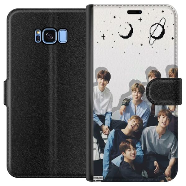 Kompatibelt Plånboksfodral till Samsung Galaxy S8 K-POP BTS