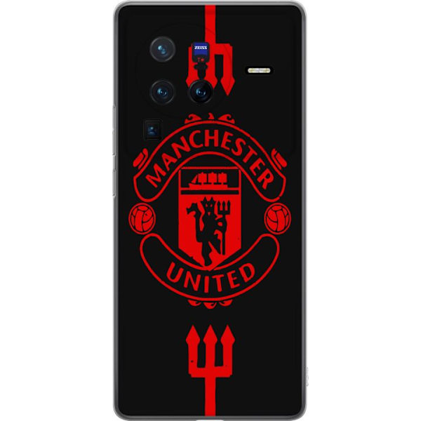 vivo X80 Pro Läpinäkyvä kuori ManchesterUnited