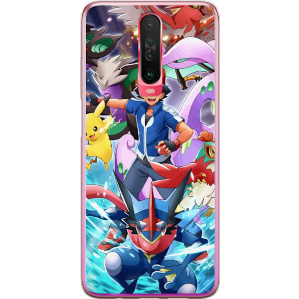 Xiaomi Redmi K30 Genomskinligt Skal Pokemon