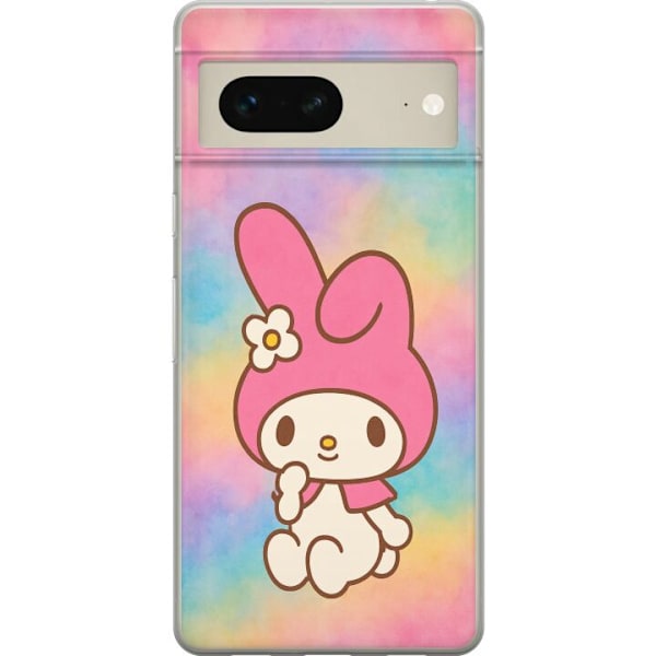 Google Pixel 7 Genomskinligt Skal Kawaii Sanrio My Melody