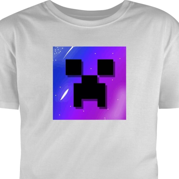 T-Shirt Minecraft grå S