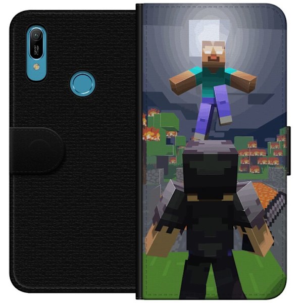 Huawei Y6 (2019) Lommeboketui Minecraft