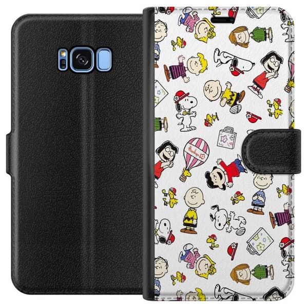 Kompatibelt Lommeboketui til Samsung Galaxy S8 Snobben Snoopy