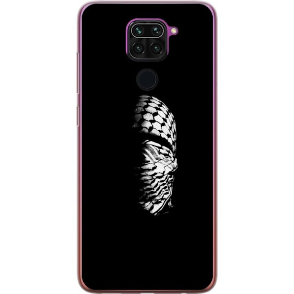 Xiaomi Redmi Note 9 Gjennomsiktig deksel Keffiyeh-mønster - k