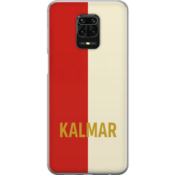 Xiaomi Redmi Note 9S Läpinäkyvä kuori Kalmar - jalkapallo