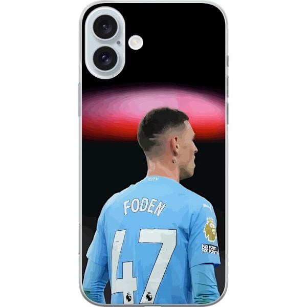 Apple iPhone 16 Plus Gjennomsiktig deksel Phil Foden