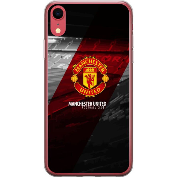 Apple iPhone XR Genomskinligt Skal Manchester United