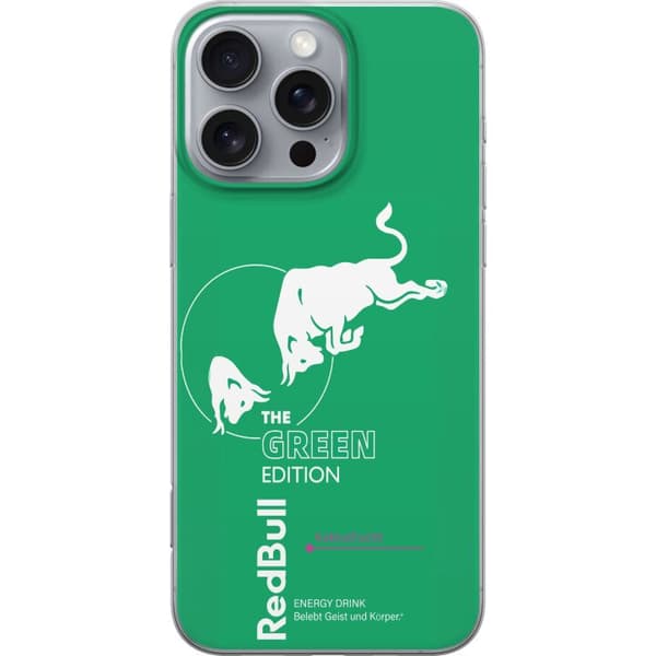 Kompatibelt Mobildeksel til Apple iPhone 16 Pro Max Grønn energidrikk-inspirert design med kaktusfrukt grønn