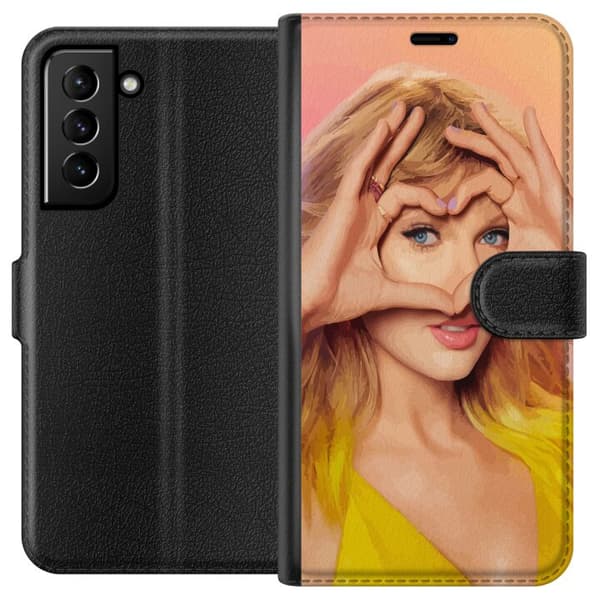 Kompatibel Tegnebogsetui til Samsung Galaxy S21+ 5G Taylor Swift