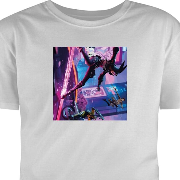 T-shirt til Voksen | Klassisk Voksen T-shirt League of Legends grå XL