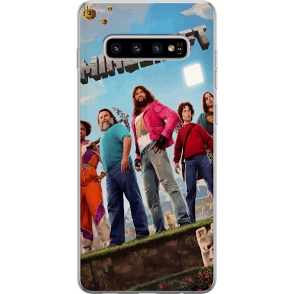 Samsung Galaxy S10+ Läpinäkyvä kuori A Minecraft Movie
