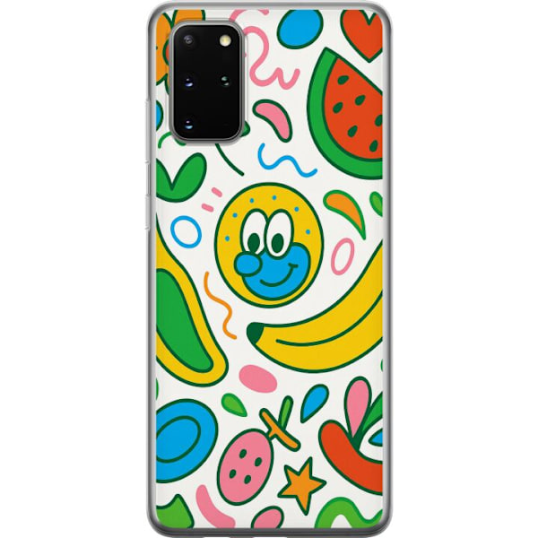 Samsung Galaxy S20+ Genomskinligt Skal Butterfly Veil