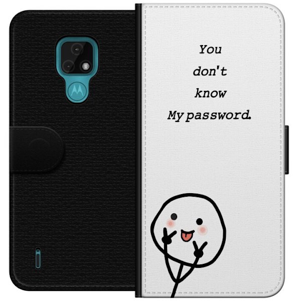 Motorola Moto E7 Tegnebogsetui Du Kender Ikke Mit Adgangskode