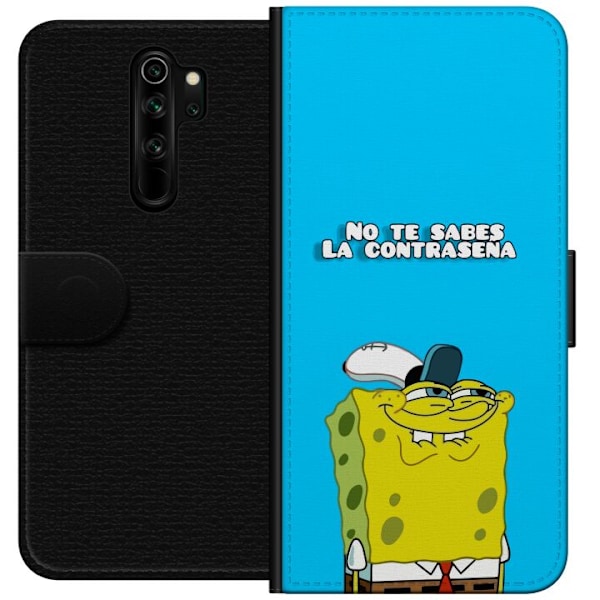 Xiaomi Redmi Note 8 Pro  Lommeboketui SvampBob Firkant