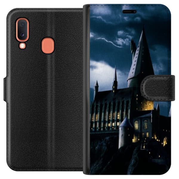 Kompatibelt Plånboksfodral till Samsung Galaxy A20e Harry Potter