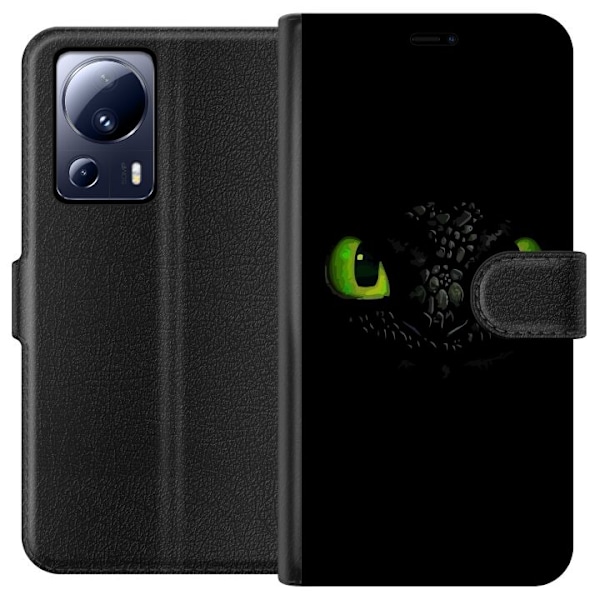 Xiaomi 13 Lite Tegnebogsetui Dragetræneren