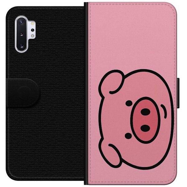 Samsung Galaxy Note10+ Plånboksfodral Kawaii Piggy