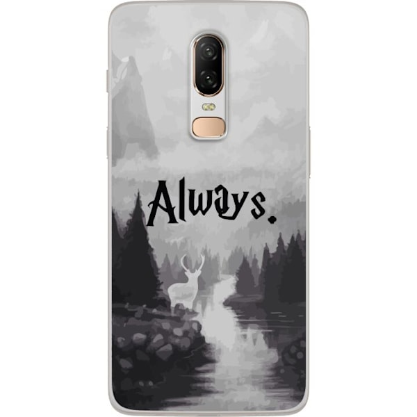 OnePlus 6 Läpinäkyvä kuori Harry Potter Hogwarts Legacy