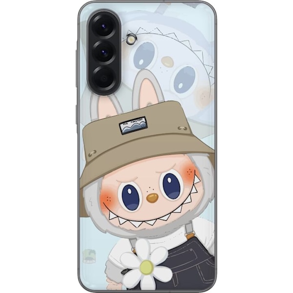 Samsung Galaxy A56 Genomskinligt Skal Labubu med hatt – Pop