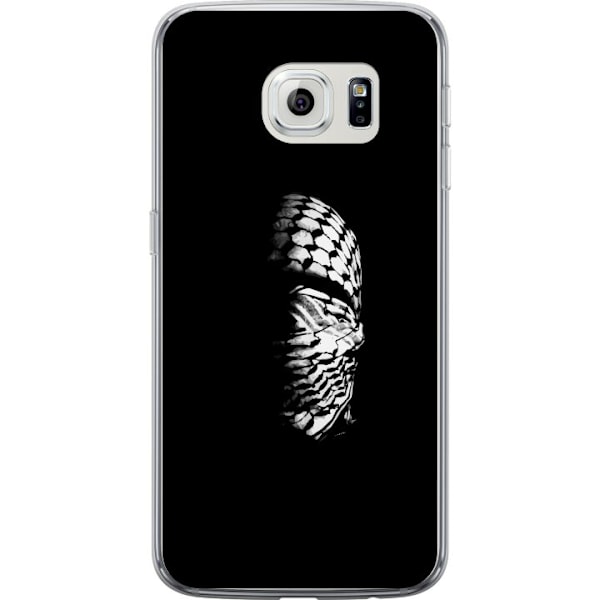 Samsung Galaxy S6 edge Läpinäkyvä kuori Keffiyeh-kuviointi