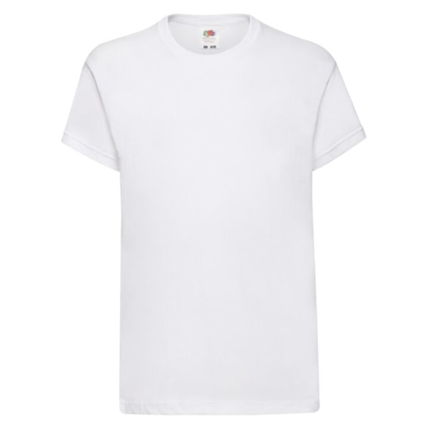 Børne T-shirt | Behagelig T-shirt til Børn Bara Bada Sauna hvid 9-11 År