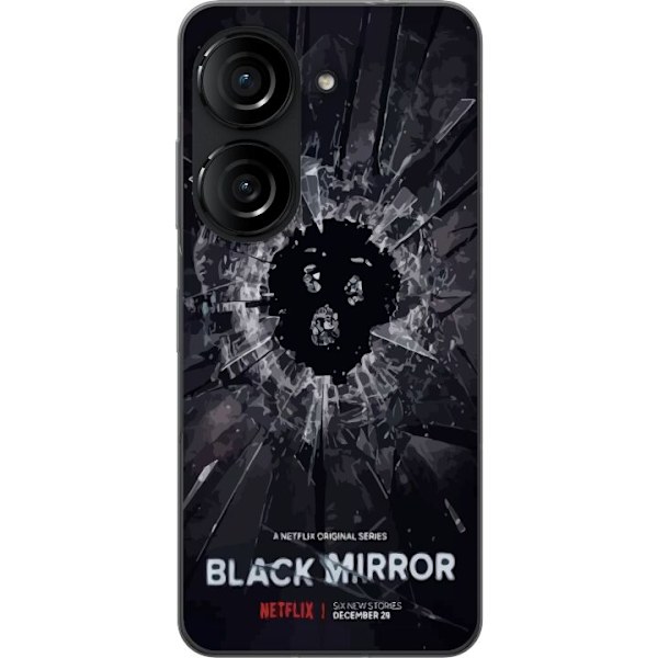 Asus Zenfone 10 Läpinäkyvä kuori Black Mirror Sci-Fi Netfli