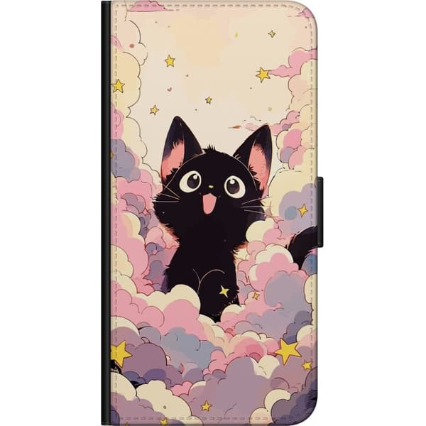 Kompatibelt Plånboksfodral till OnePlus 9 Pro Kawaii Katt