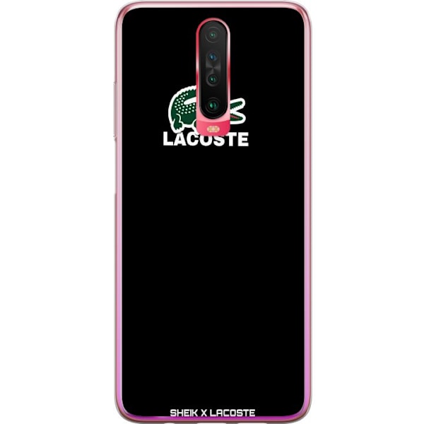 Xiaomi Redmi K30 Gjennomsiktig deksel Lacoste