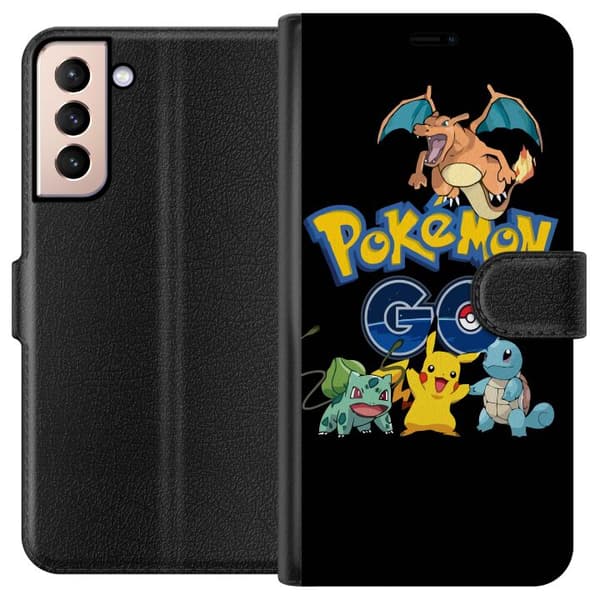 Kompatibelt Plånboksfodral till Samsung Galaxy S21 Pokemon