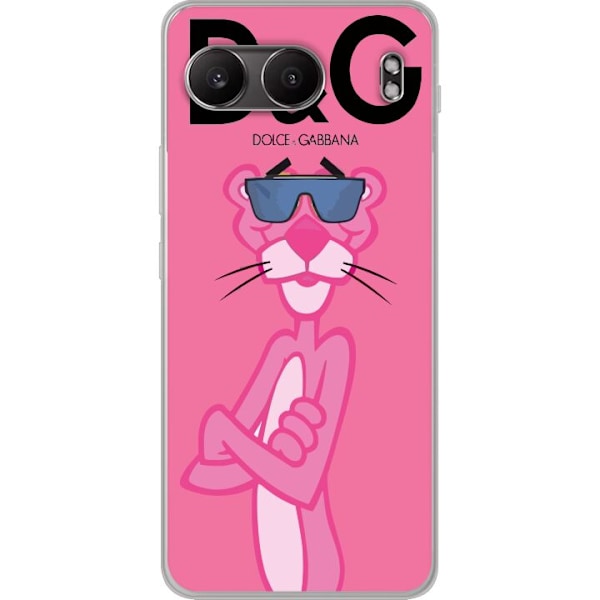 OnePlus Nord 4 Gennemsigtig cover Pink Panther