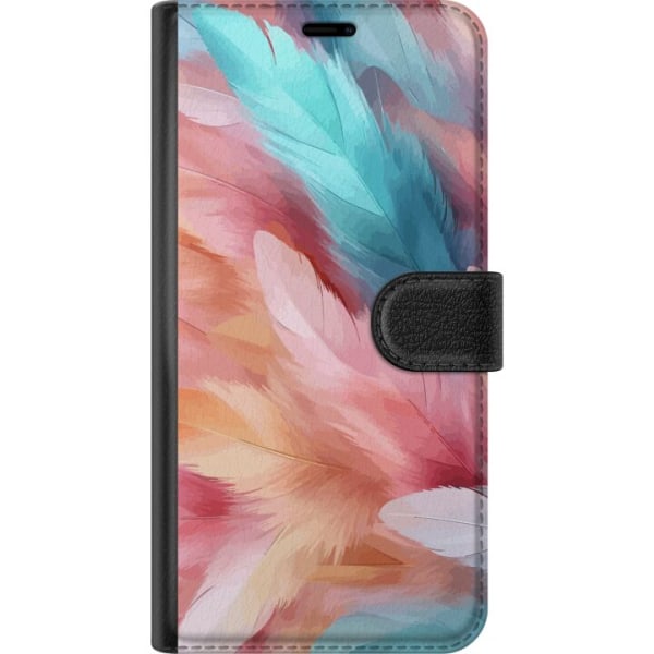 Samsung Galaxy S9 Plånboksfodral Fjädrar