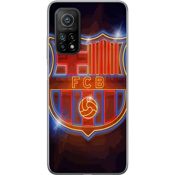 Xiaomi Mi 10T Pro 5G Gennemsigtig cover FC Barcelona