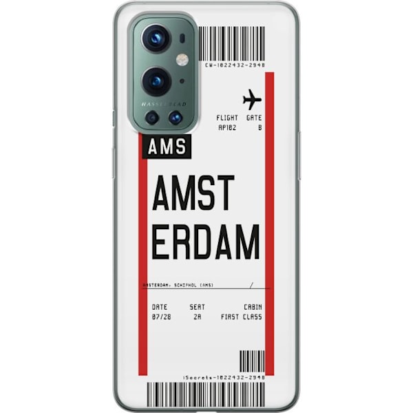 OnePlus 9 Pro Gennemsigtig cover Amsterdam