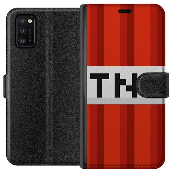 Samsung Galaxy A41 Tegnebogsetui Minecraft TNT