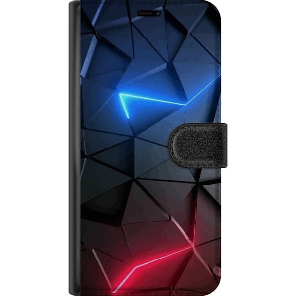 Apple iPhone 16e Lompakkokotelo Neonljus