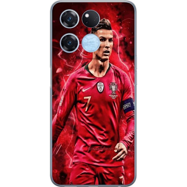 OnePlus Ace Racing Genomskinligt Skal Ronaldo Skills – CR7 Design för Äkta Supporters