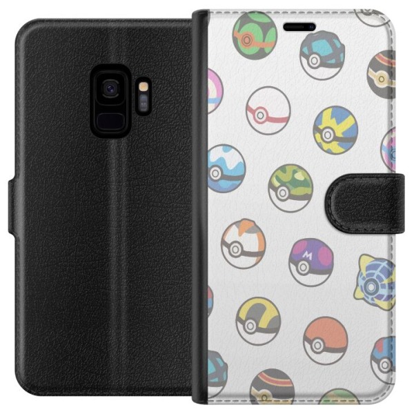 Samsung Galaxy S9 Lompakkokotelo Pokemon