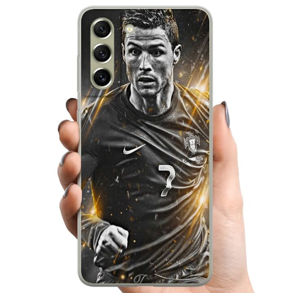 Samsung Galaxy S21 FE 5G TPU Matkapuhelimen kuori Cristiano Ronaldo