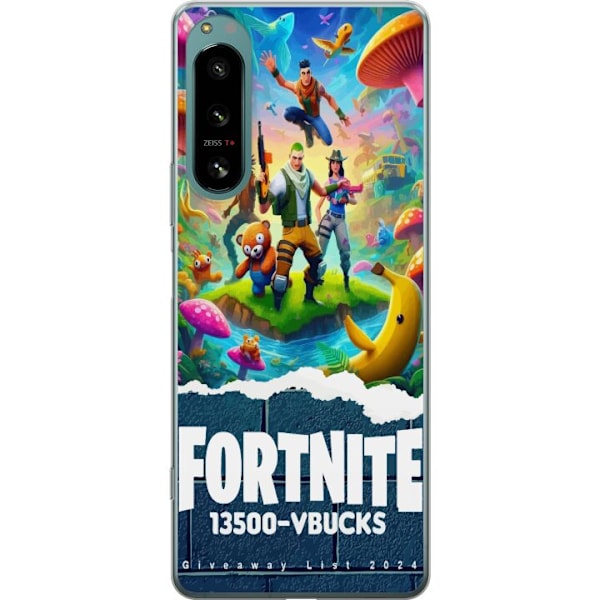 Sony Xperia 5 IV Gennemsigtig cover Fortnite