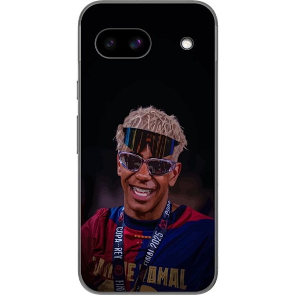 Google Pixel 8a Genomskinligt Skal Lamine Yamal mobilskal i stilren sportdesign