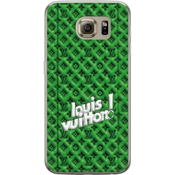 Kompatibelt Mobildeksel til Samsung Galaxy S6 Inspirert grønt monogram med logo grønn
