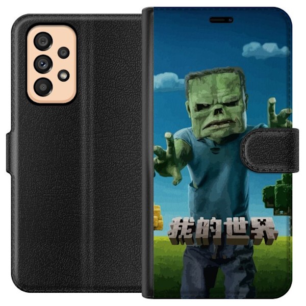 Samsung Galaxy A53 5G Lompakkokotelo A Minecraft Movie