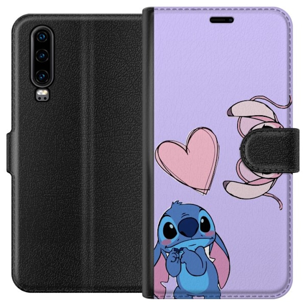 Huawei P30 Tegnebogsetui Stitch Mode