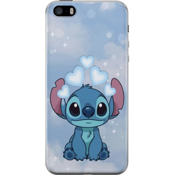 Kompatibelt Mobildeksel til Apple iPhone SE (2016) Stitch Hoppande Gled - Morsomt Design for Gave