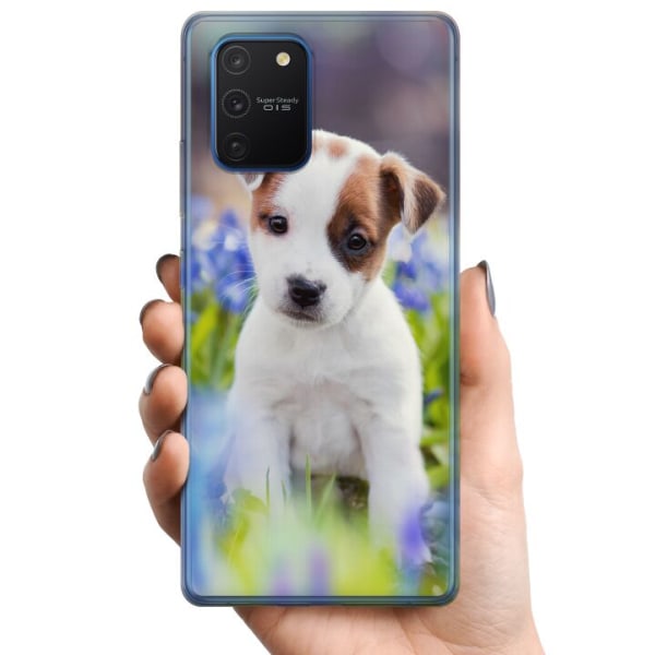 Samsung Galaxy S10 Lite TPU Matkapuhelimen kuori Koira