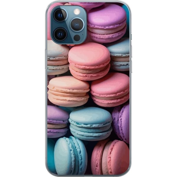 Apple iPhone 12 Pro Gennemsigtig cover Macarons