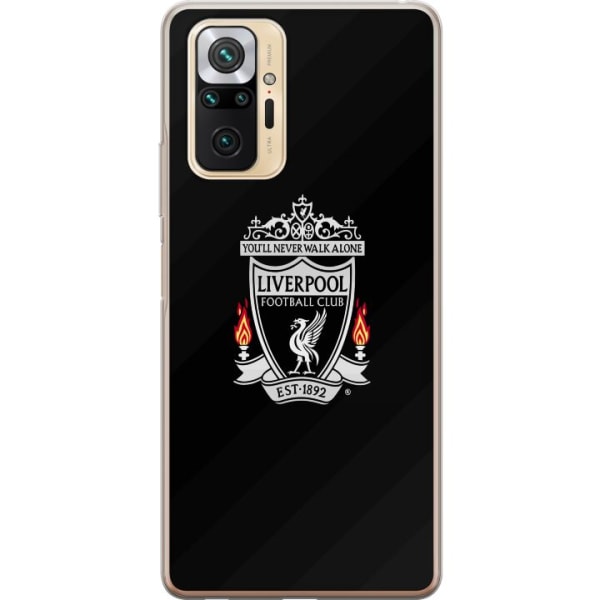Xiaomi Redmi Note 10 Pro Gennemsigtig cover Liverpool FC