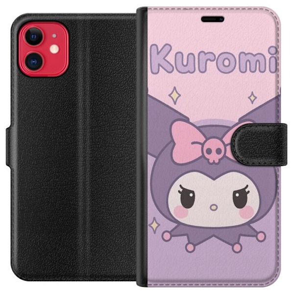 Apple iPhone 11 Tegnebogsetui Kuromi Kawaii