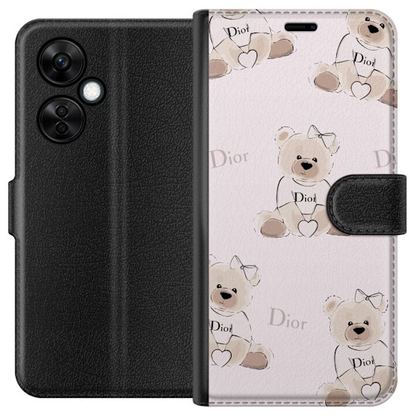 OnePlus Nord CE3 Lompakkokotelo Teddy Dior Vibes - ylellinen n